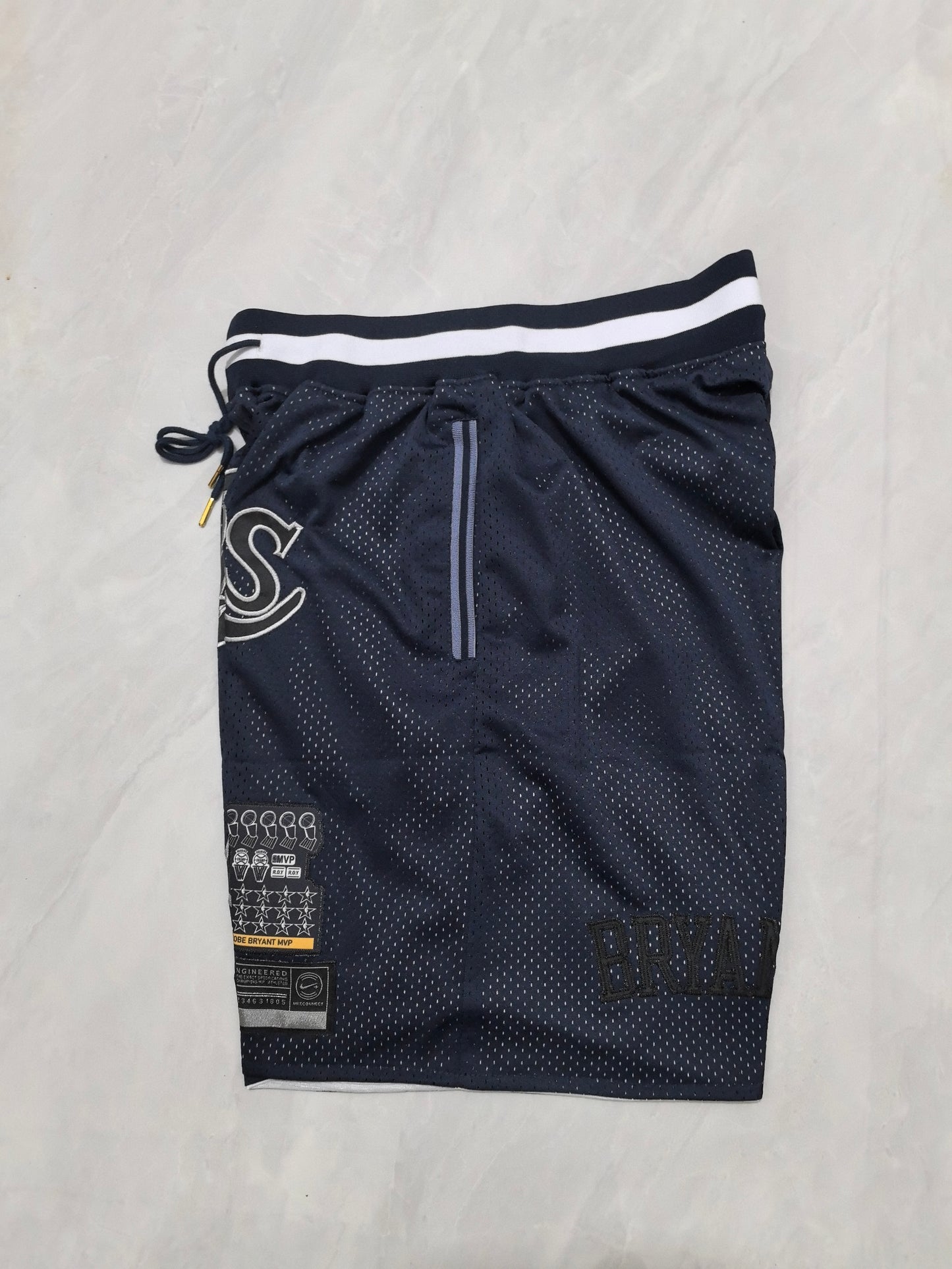 Los Angeles Lakers Dark Blue Retro Pocket Shorts