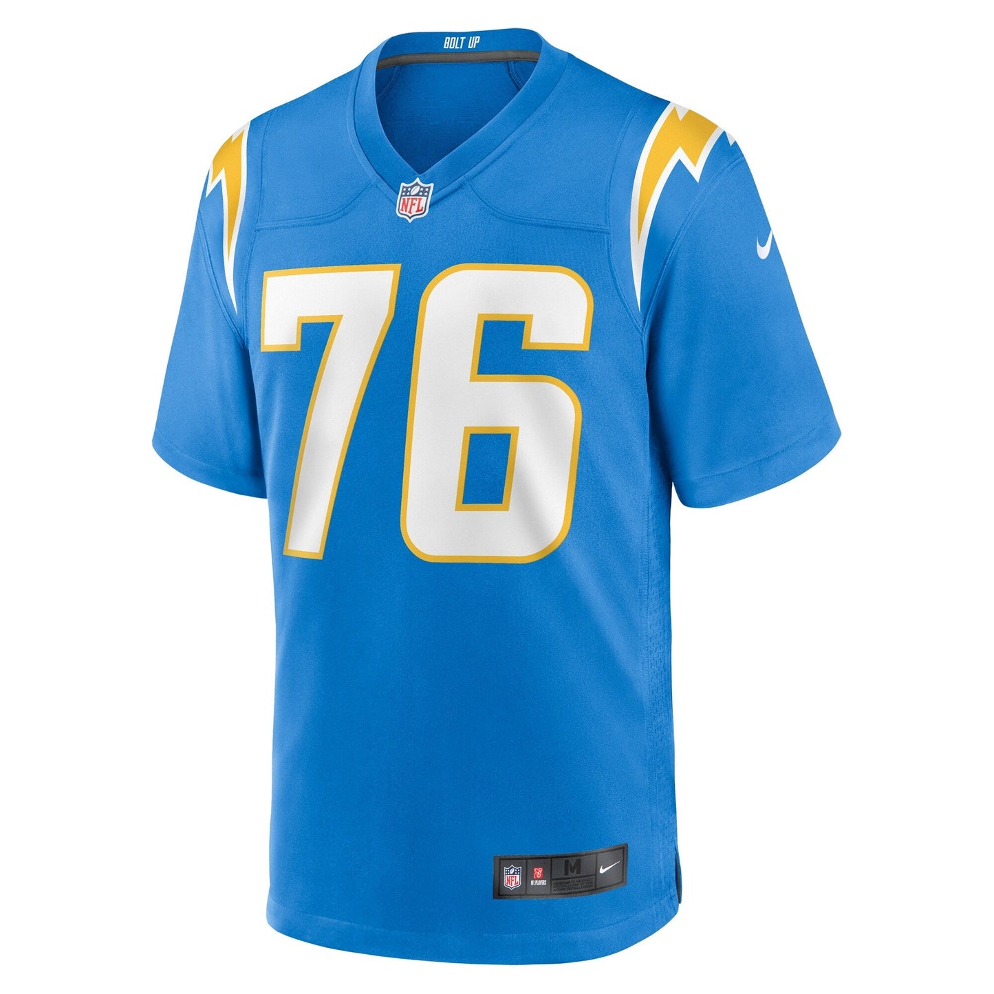 Joe Alt Los Angeles Chargers Nike 2024 NFL Draft First Round Pick Game Jersey - Powder Blue