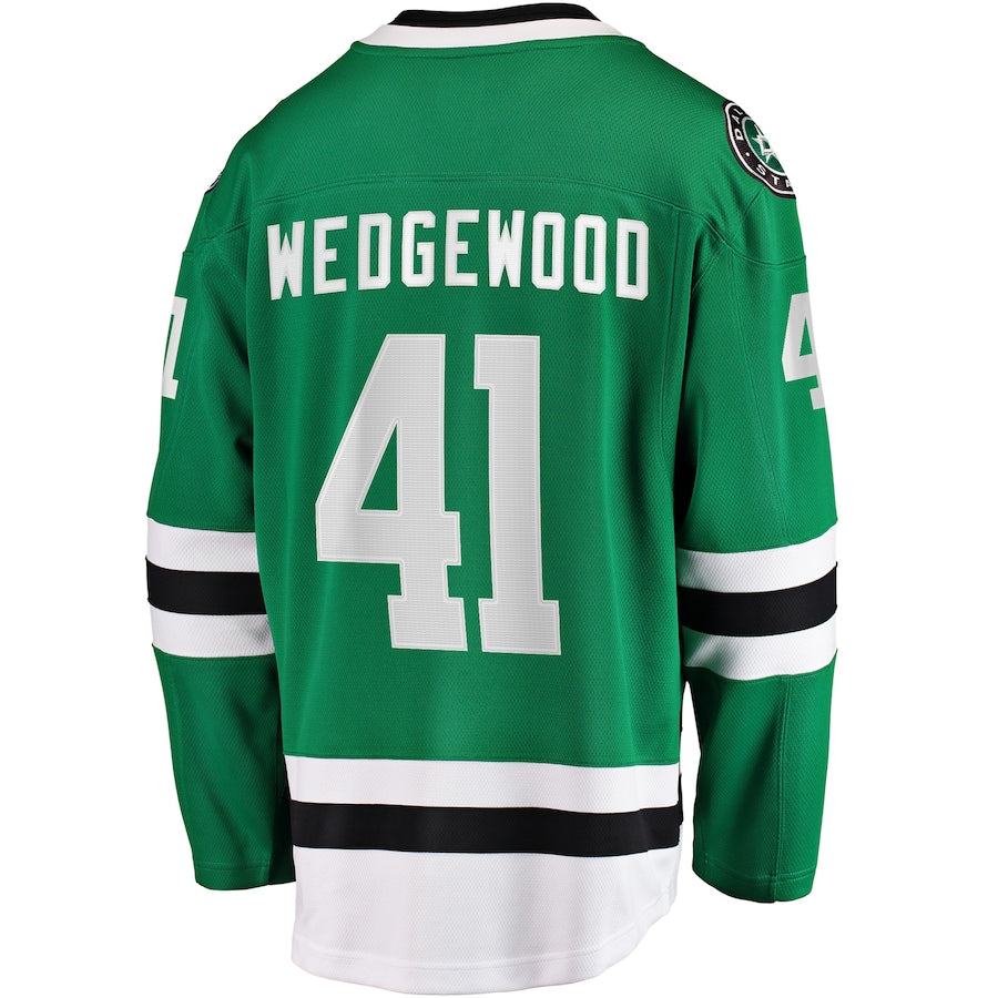 Scott Wedgewood Dallas Stars Home Breakaway Jersey - Kelly Green