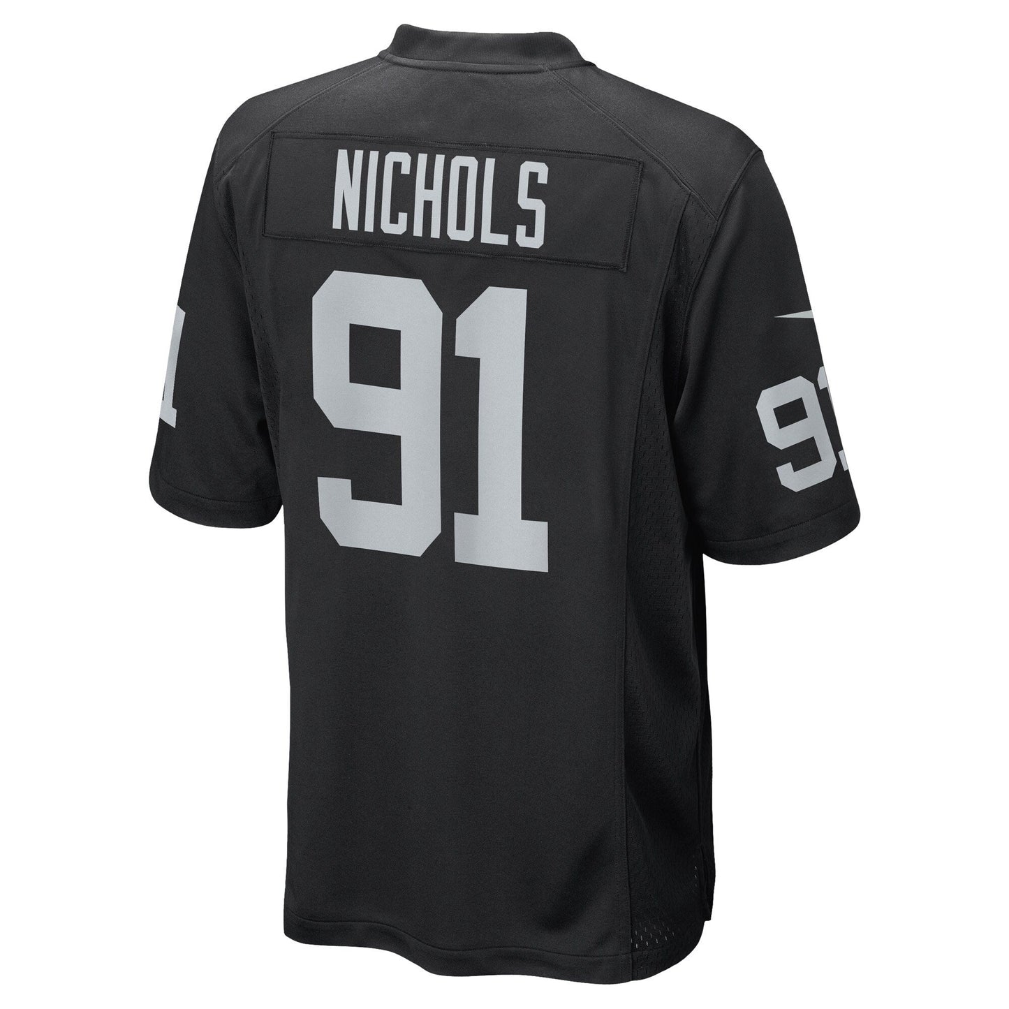 Bilal Nichols Las Vegas Raiders Nike Game Jersey - Black