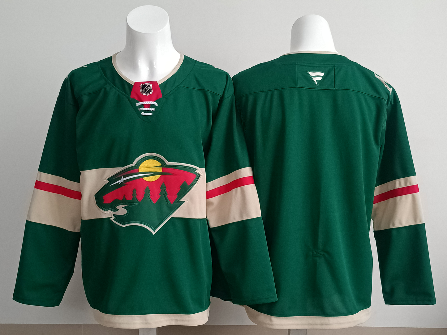 Men's Minnesota Wild Green Home Premium Blank Jersey