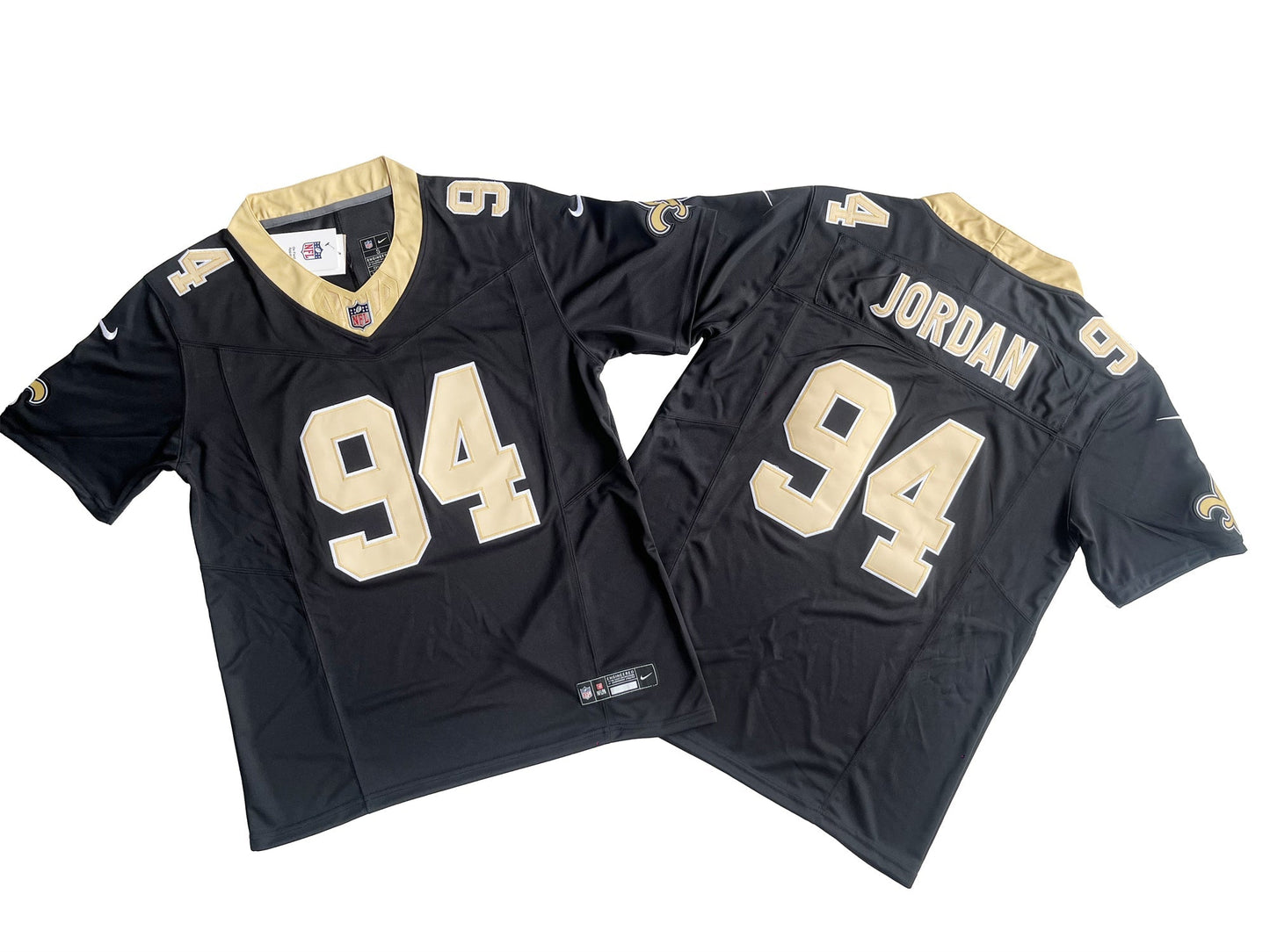 New Orleans Saints 94# Cameron Jordan Vapor F.U.S.E. Limited Jersey