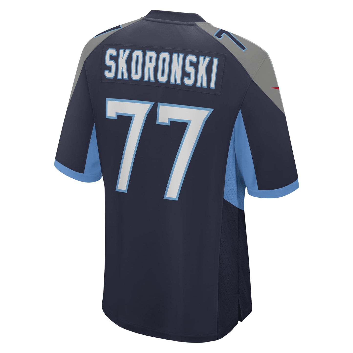 Peter Skoronski Tennessee Titans Nike Game Jersey - Navy