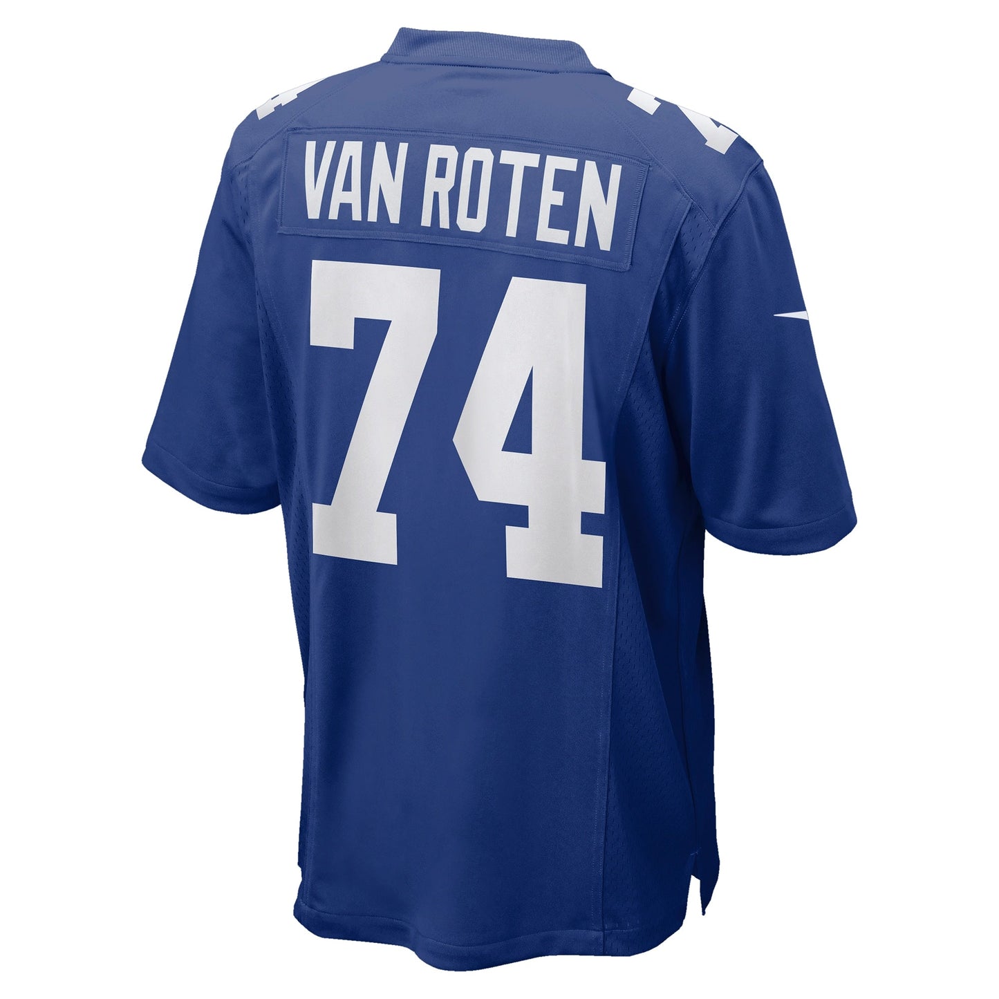 Greg Van Roten New York Giants Nike Team Game Jersey - Royal