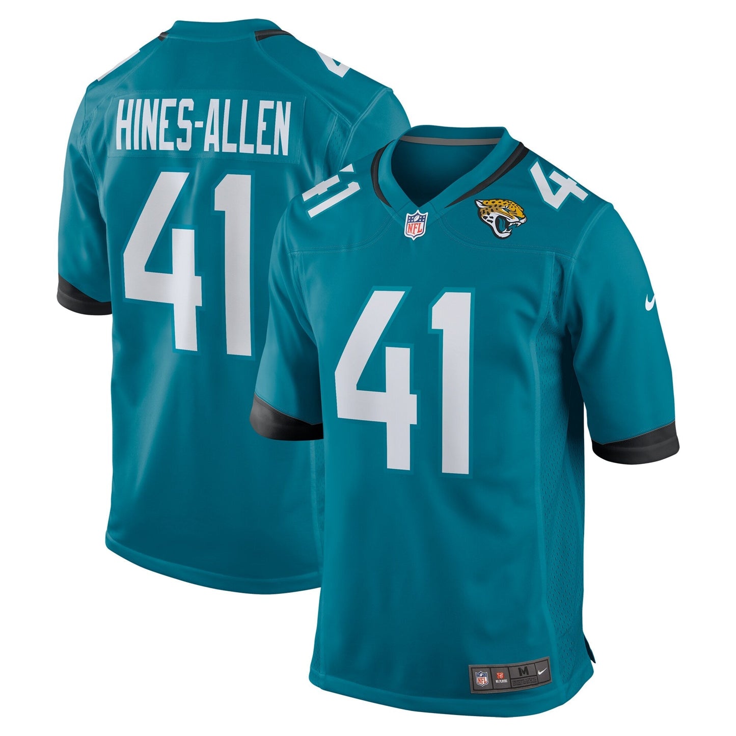 Josh Hines-Allen Jacksonville Jaguars Nike Game Jersey - Teal
