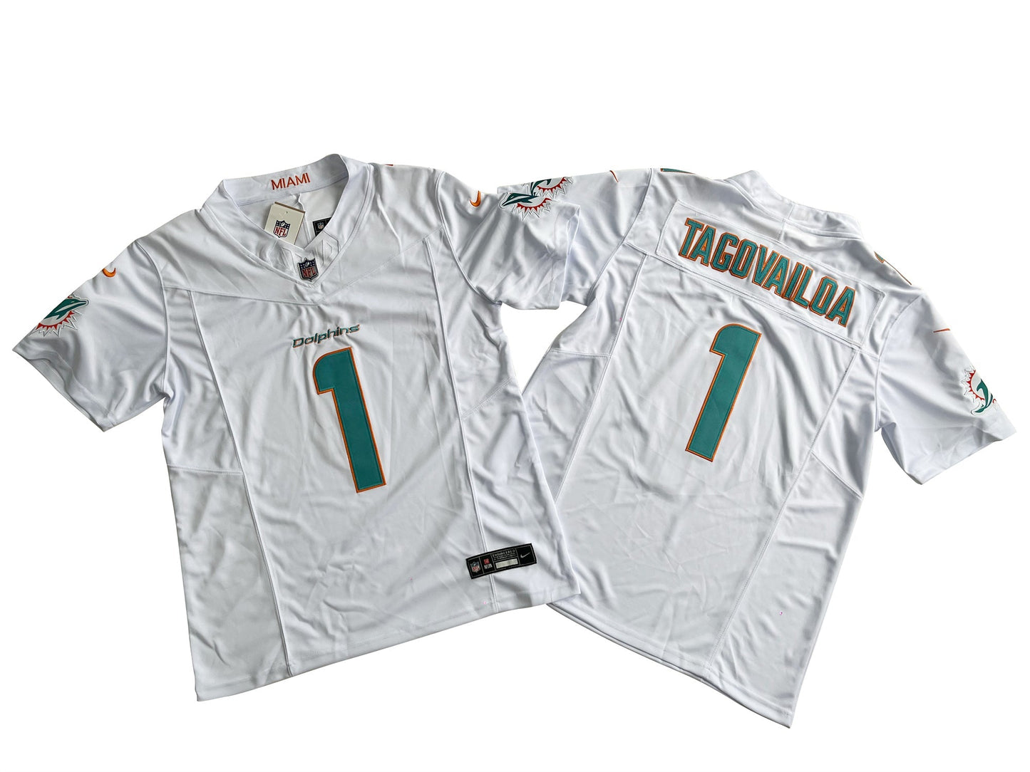 Miami Dolphins 1# Tua Tagovailoa Vapor F.U.S.E. Limited Jersey