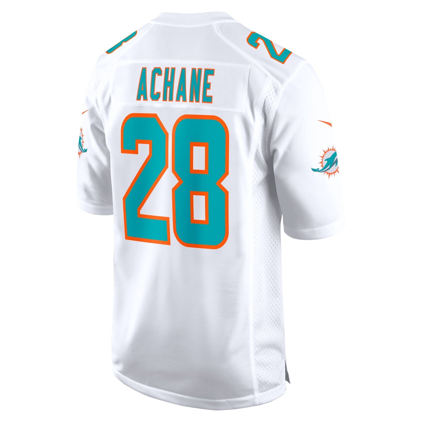Devon Achane Miami Dolphins Nike Game Jersey - White