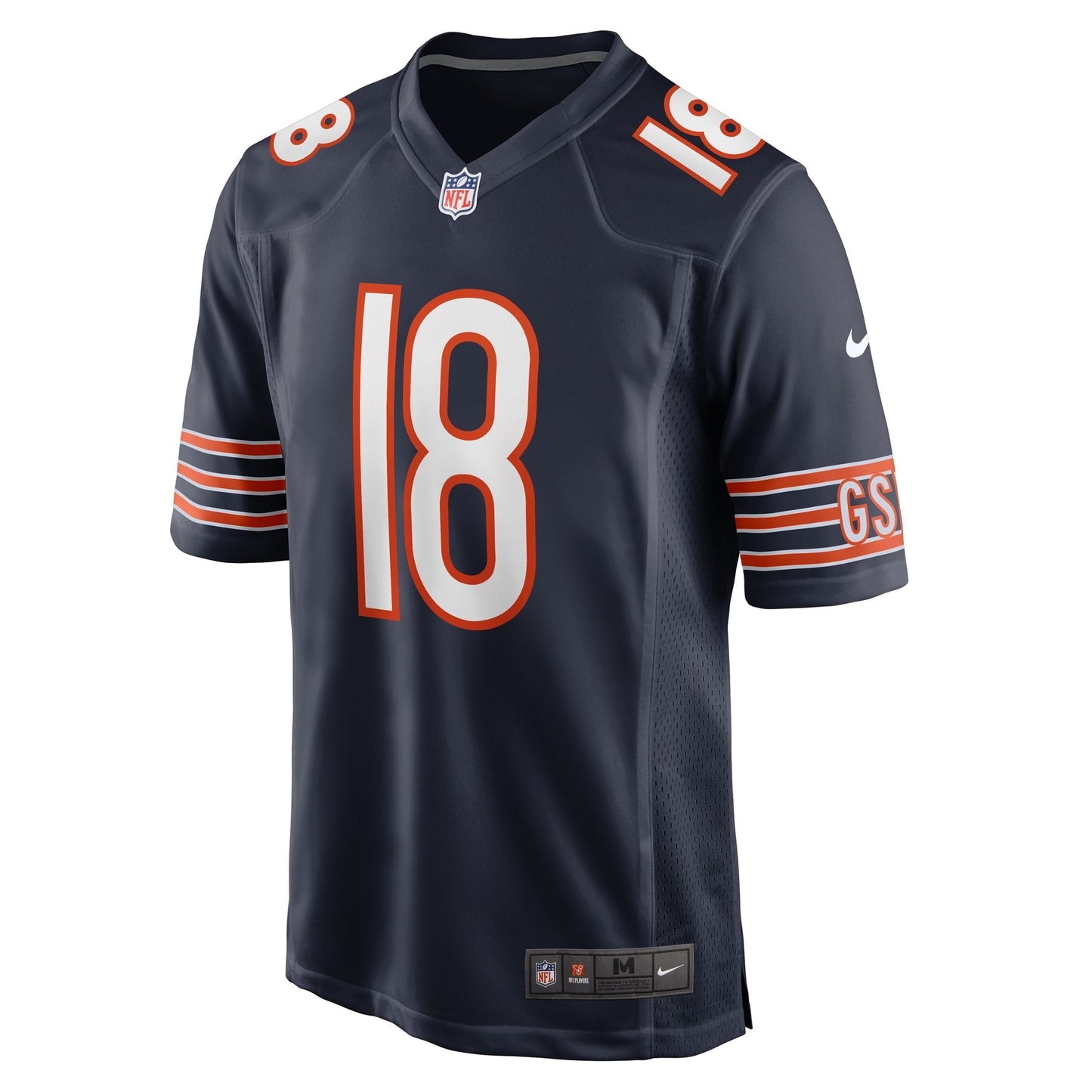 Caleb Williams Chicago Bears Nike 2024 NFL Draft First Round Pick Game Jersey - Navy