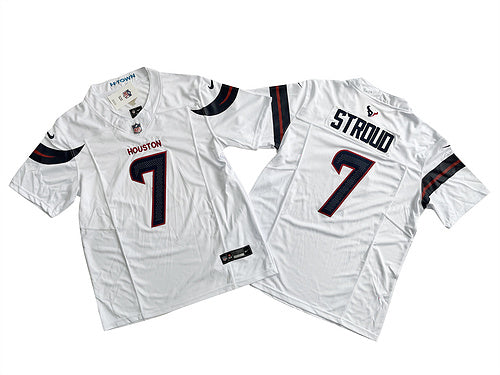 C.J. Stroud Houston #7 Texans Nike Alternate Game Jersey -White