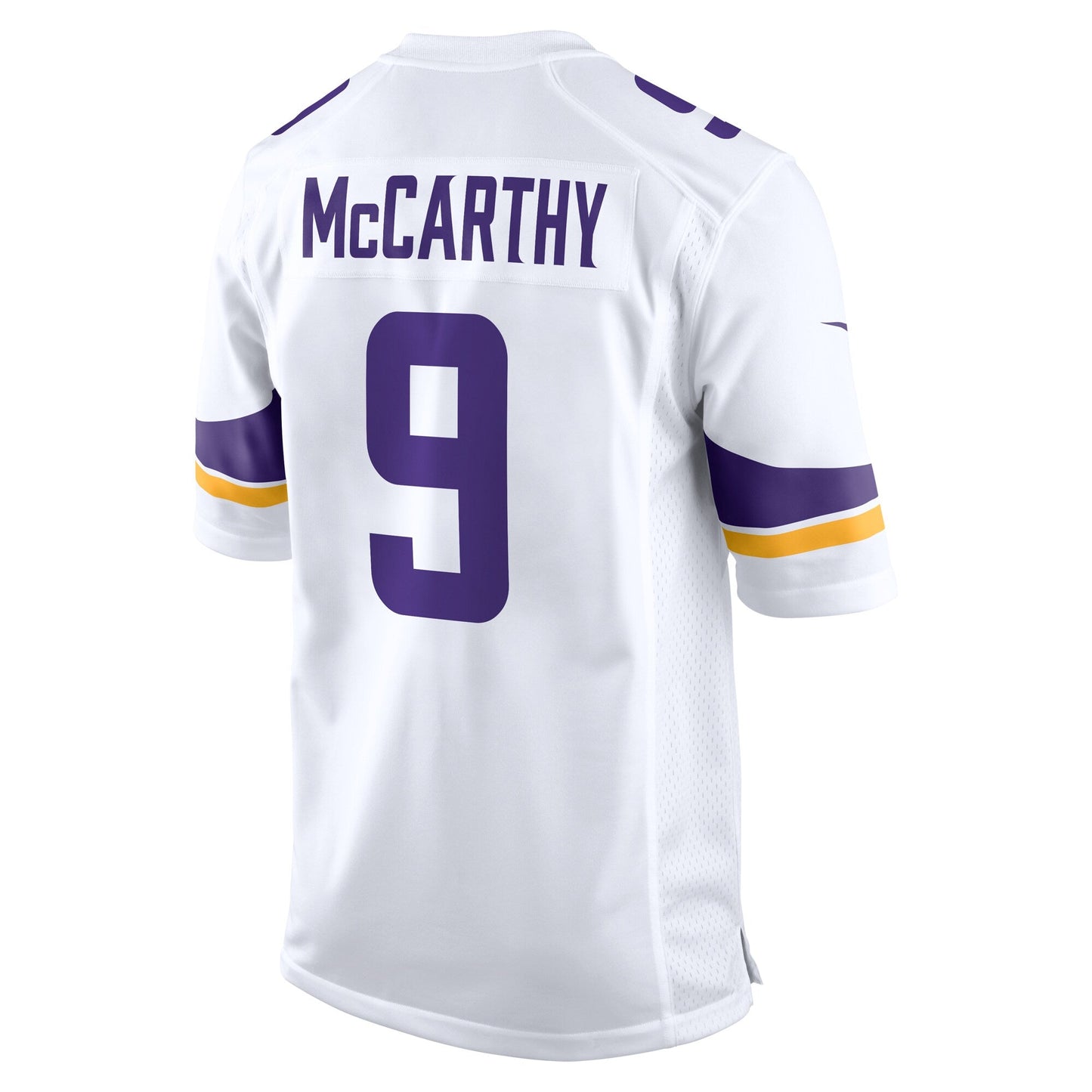 J.J. McCarthy Minnesota Vikings Nike Game Jersey - White