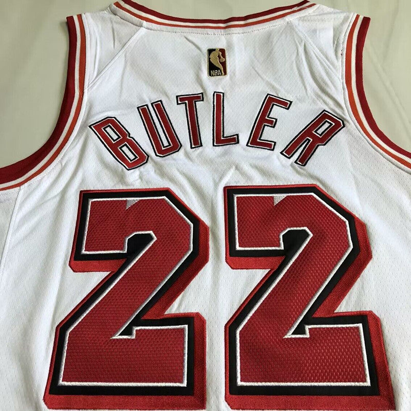 Jimmy Butler Miami Heat White 22 MN
