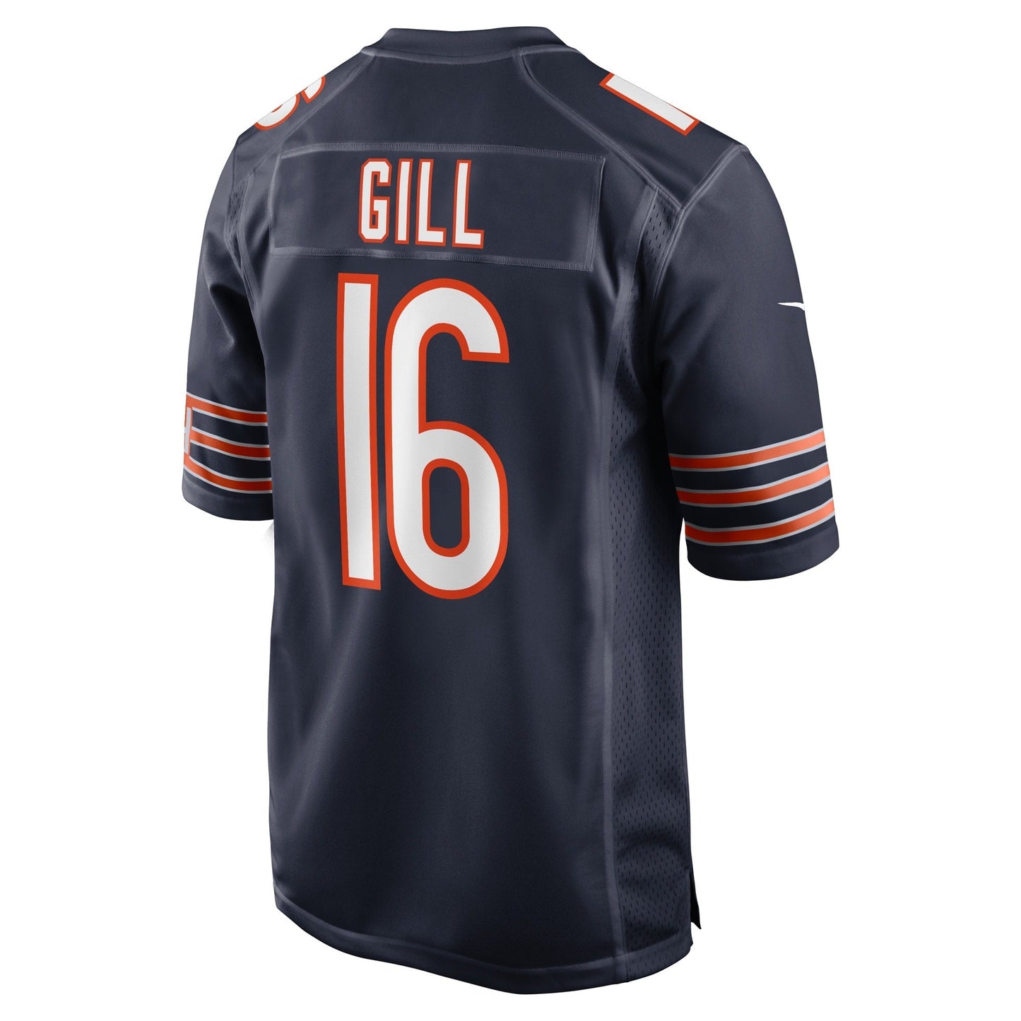 Trenton Gill Chicago Bears Nike Game Jersey - Navy