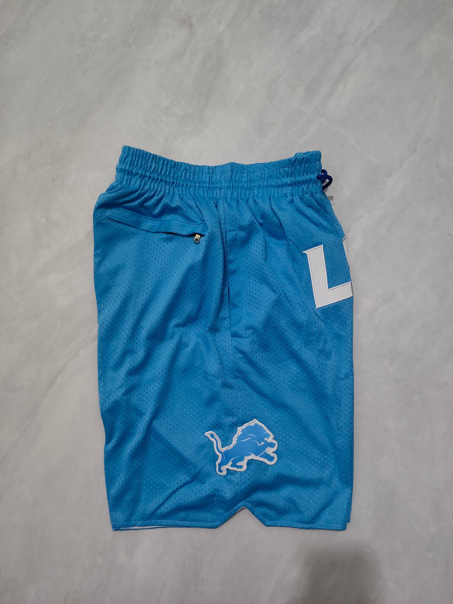 JUST DON Detroit Lions Pocket Shorts