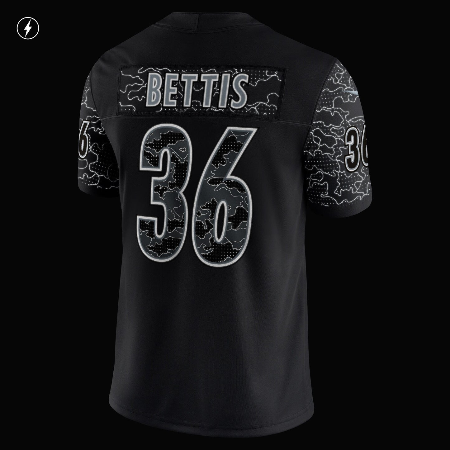 Jerome Bettis Pittsburgh Steelers Nike Retired RFLCTV Limited Jersey - Black