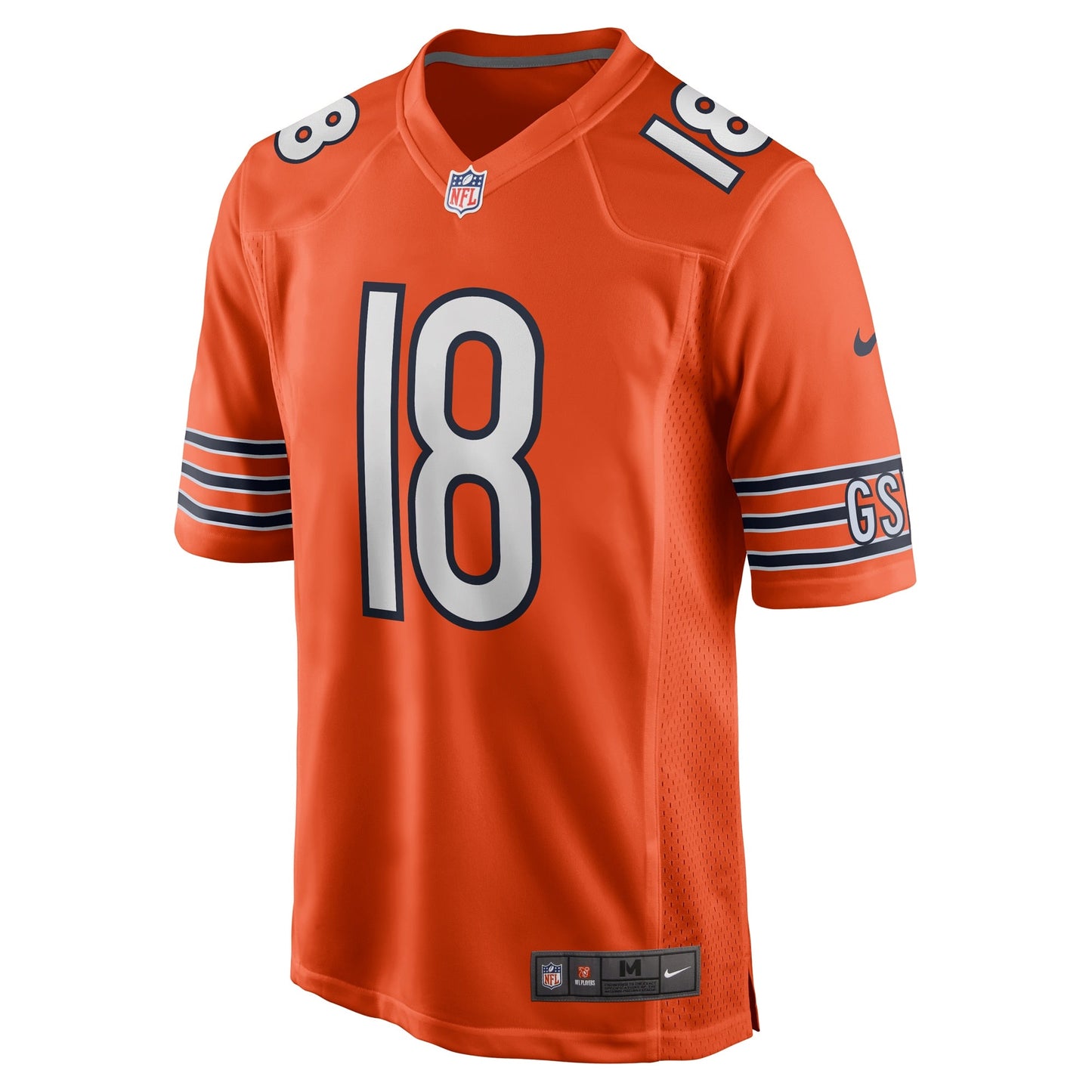Caleb Williams Chicago Bears Nike Alternate 2024 NFL Draft First Round Pick Game Jersey - Orange