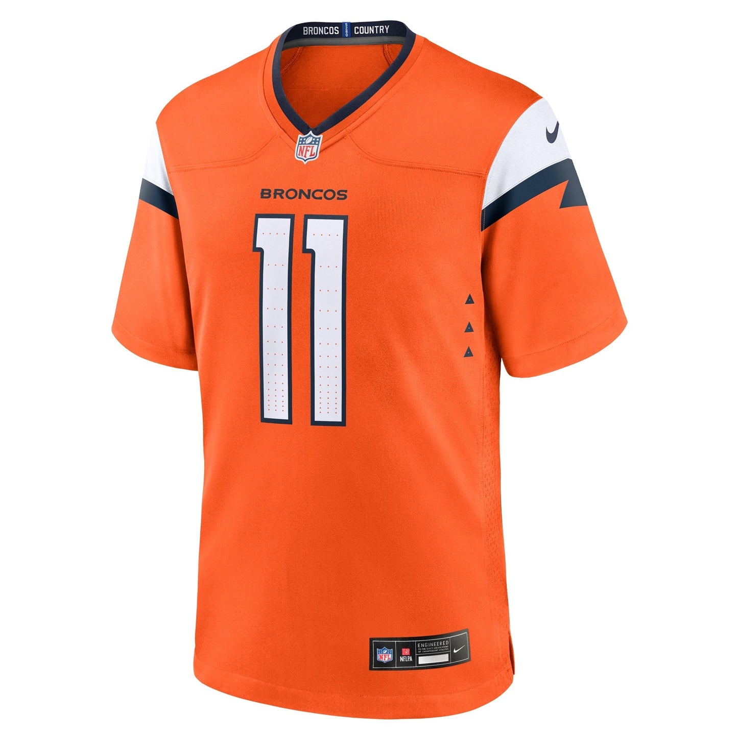 Josh Reynolds Denver Broncos Nike Game Jersey - Orange