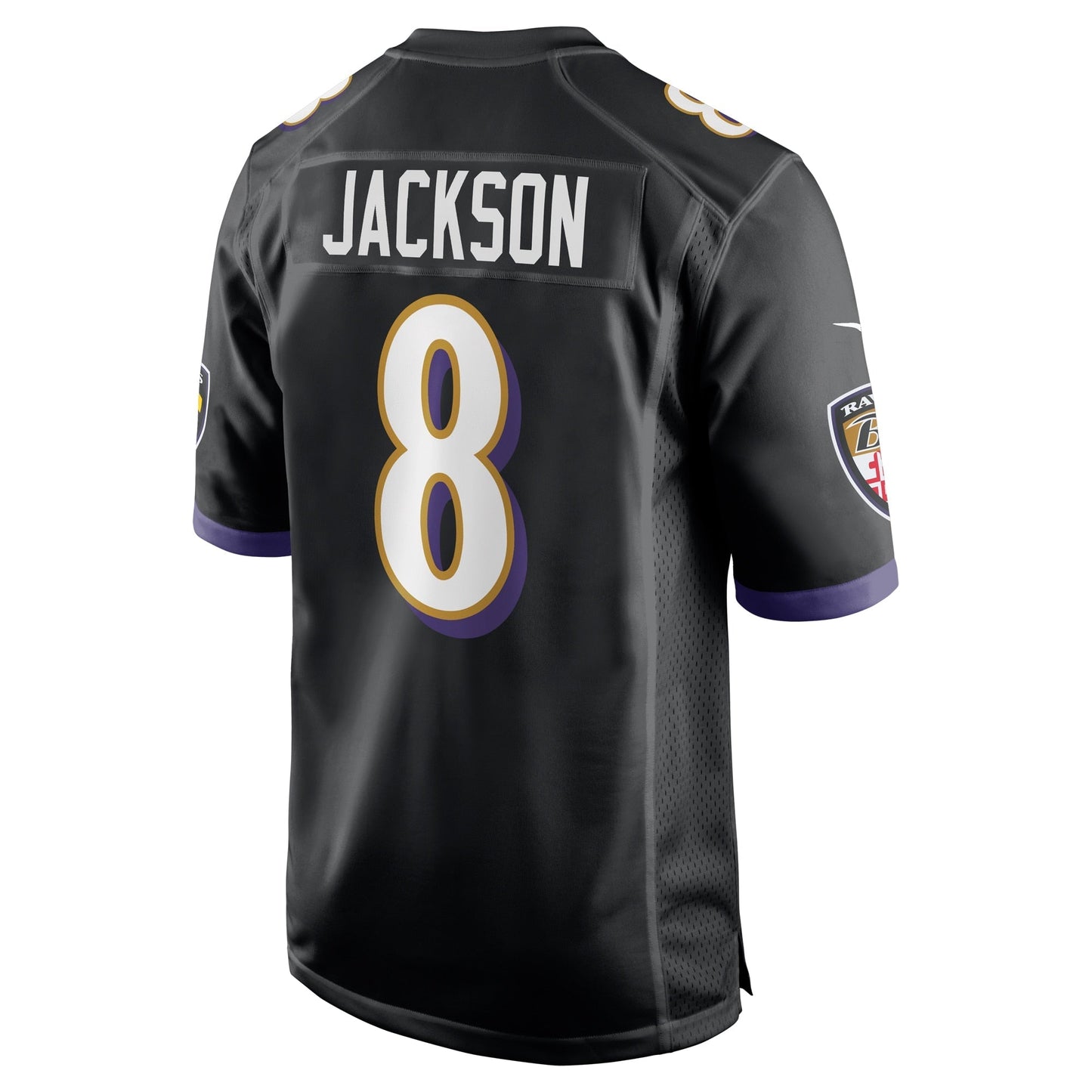Lamar Jackson Baltimore Ravens Nike Alternate Game Jersey - Black