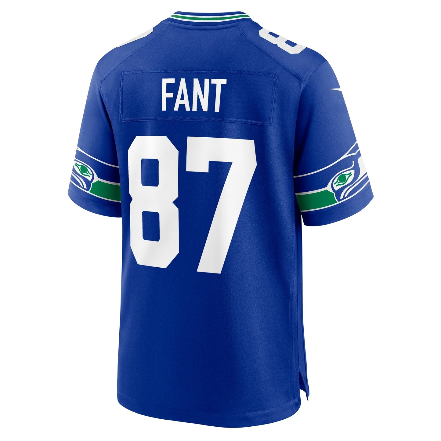 Noah Fant Seattle Seahawks Nike Throwback Game Jersey - Royal