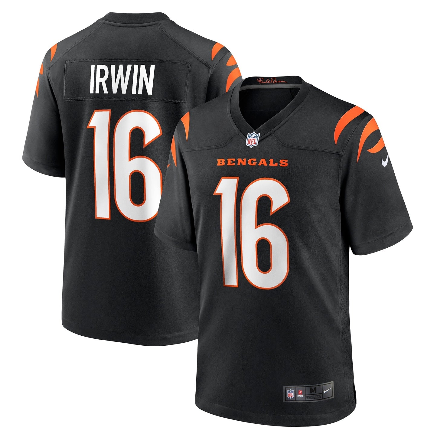 Trenton Irwin Cincinnati Bengals Nike Game Jersey - Black