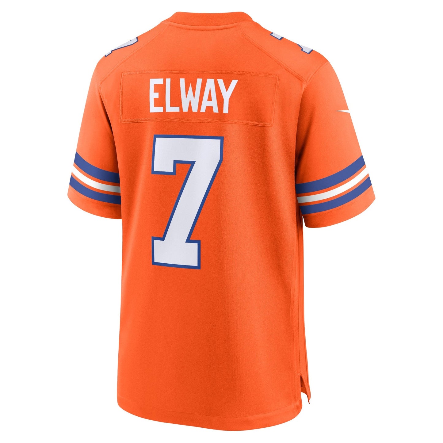 John Elway Denver Broncos Nike Mile High Collection 1977 Throwback Retired Game Jersey - Orange