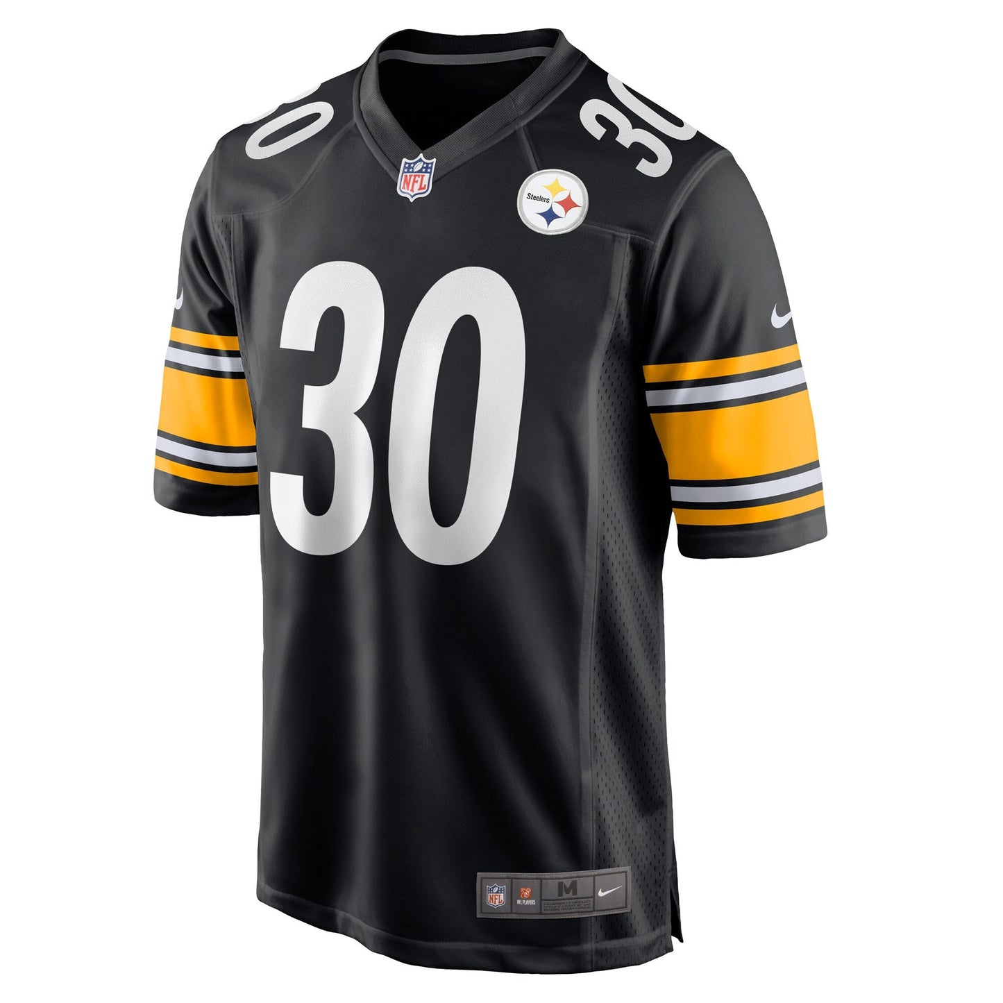Jaylen Warren Pittsburgh Steelers Nike Game Jersey - Black