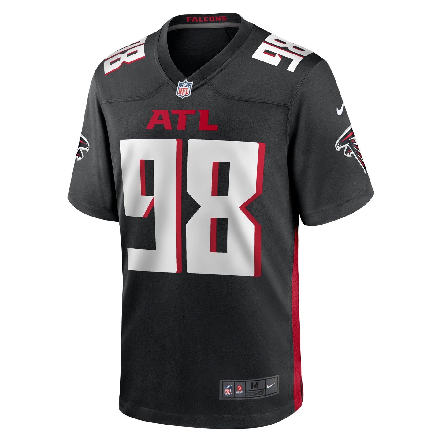 Timmy Horne Atlanta Falcons Nike Game Jersey - { Black