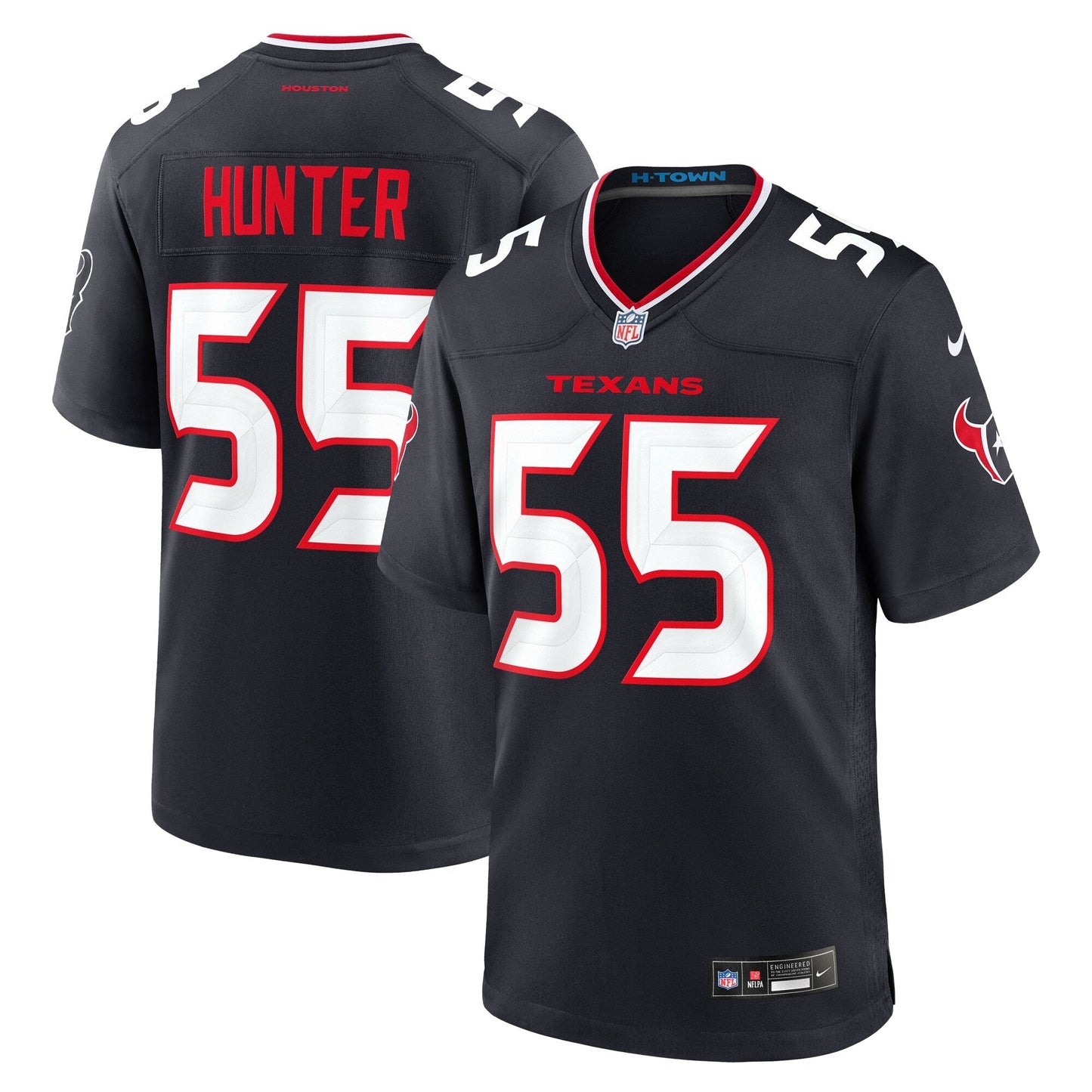 Danielle Hunter Houston Texans Nike Team Game Jersey - Navy