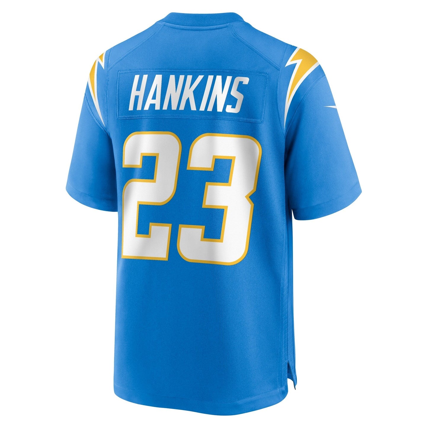 Matt Hankins Los Angeles Chargers Nike Team Game Jersey - Powder Blue