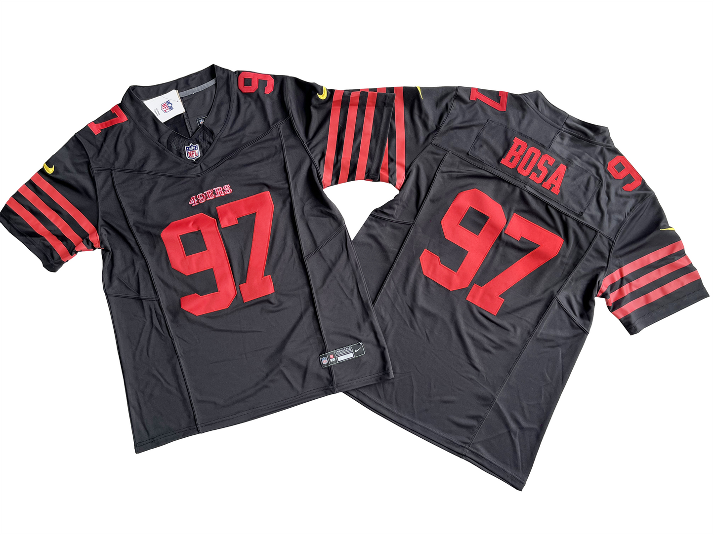 San Francisco 49ers 97# Nick Bosa Vapor F.U.S.E. Limited Jersey