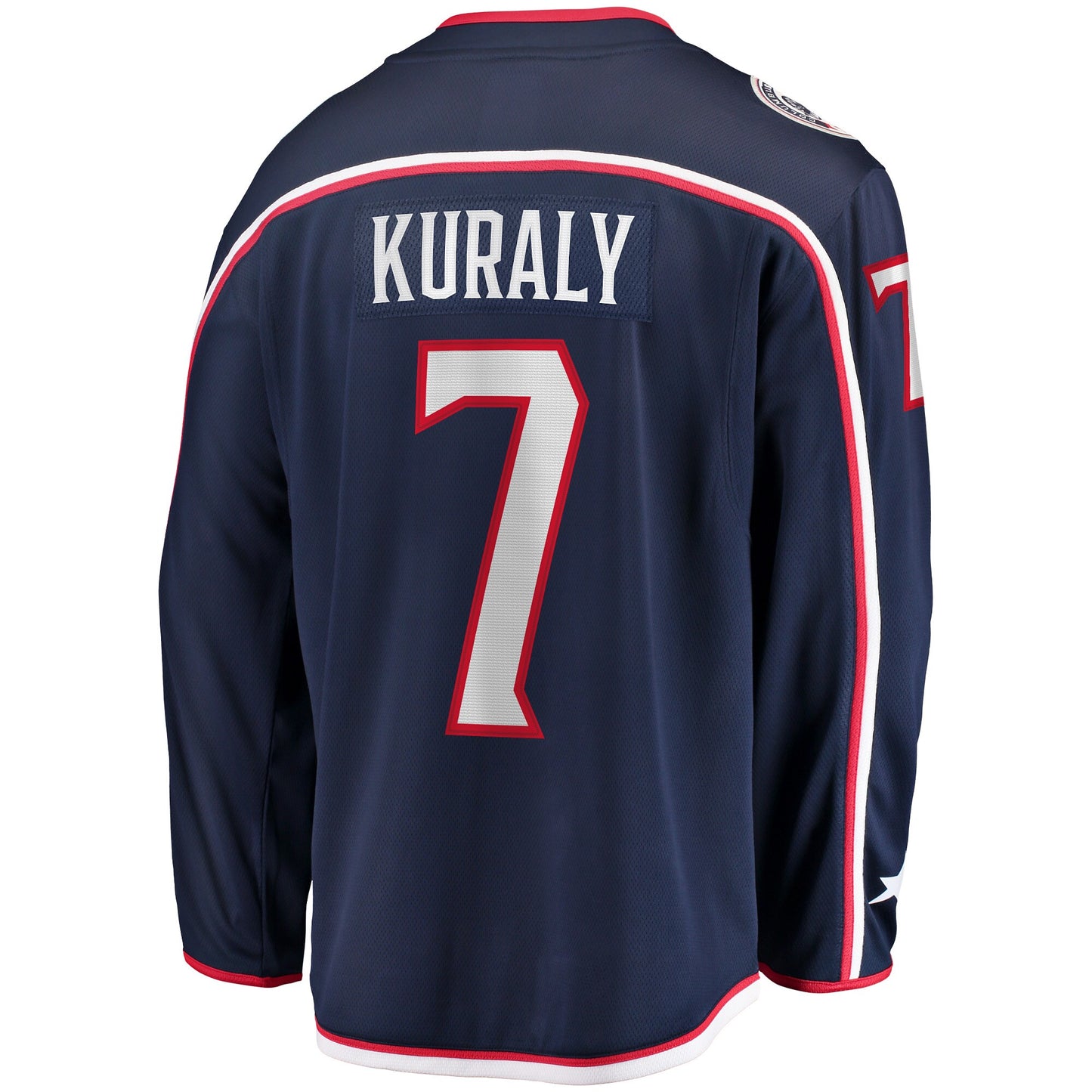 Sean Kuraly Columbus Blue Jackets Home Breakaway Jersey - Navy