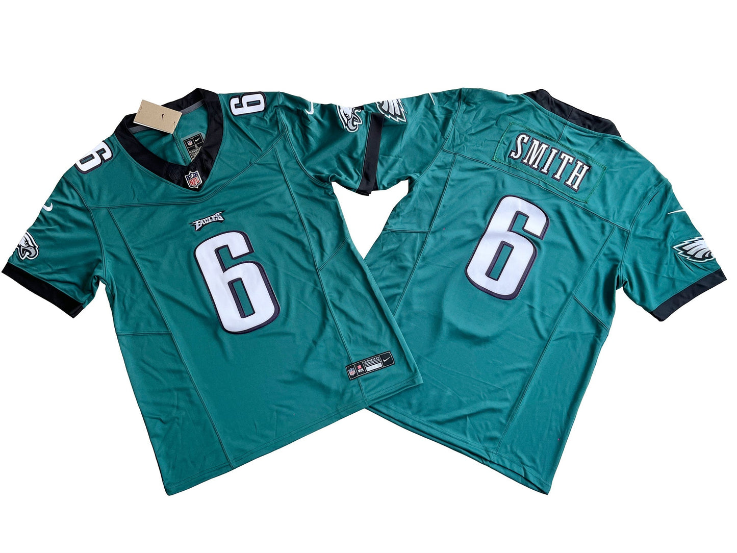 Philadelphia Eagles 6# DeVonta Smith Vapor F.U.S.E. Limited Jersey