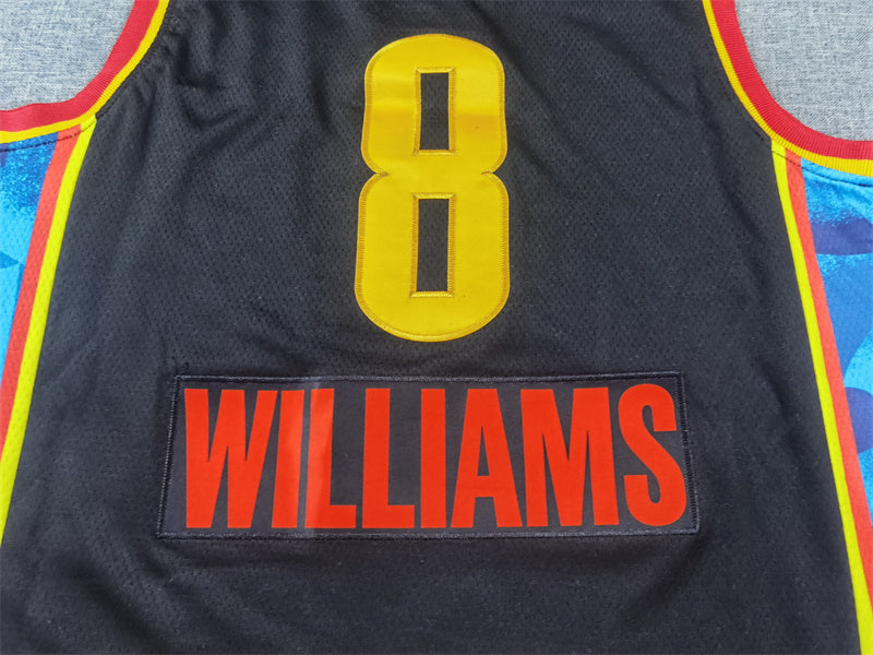 Unisex Oklahoma City Thunder Jalen Williams 2024/25 Embroidered Swingman Jersey City Edition