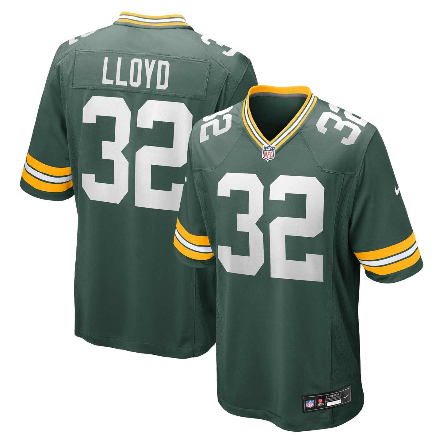 MarShawn Lloyd Green Bay Packers Nike Game Jersey - Green