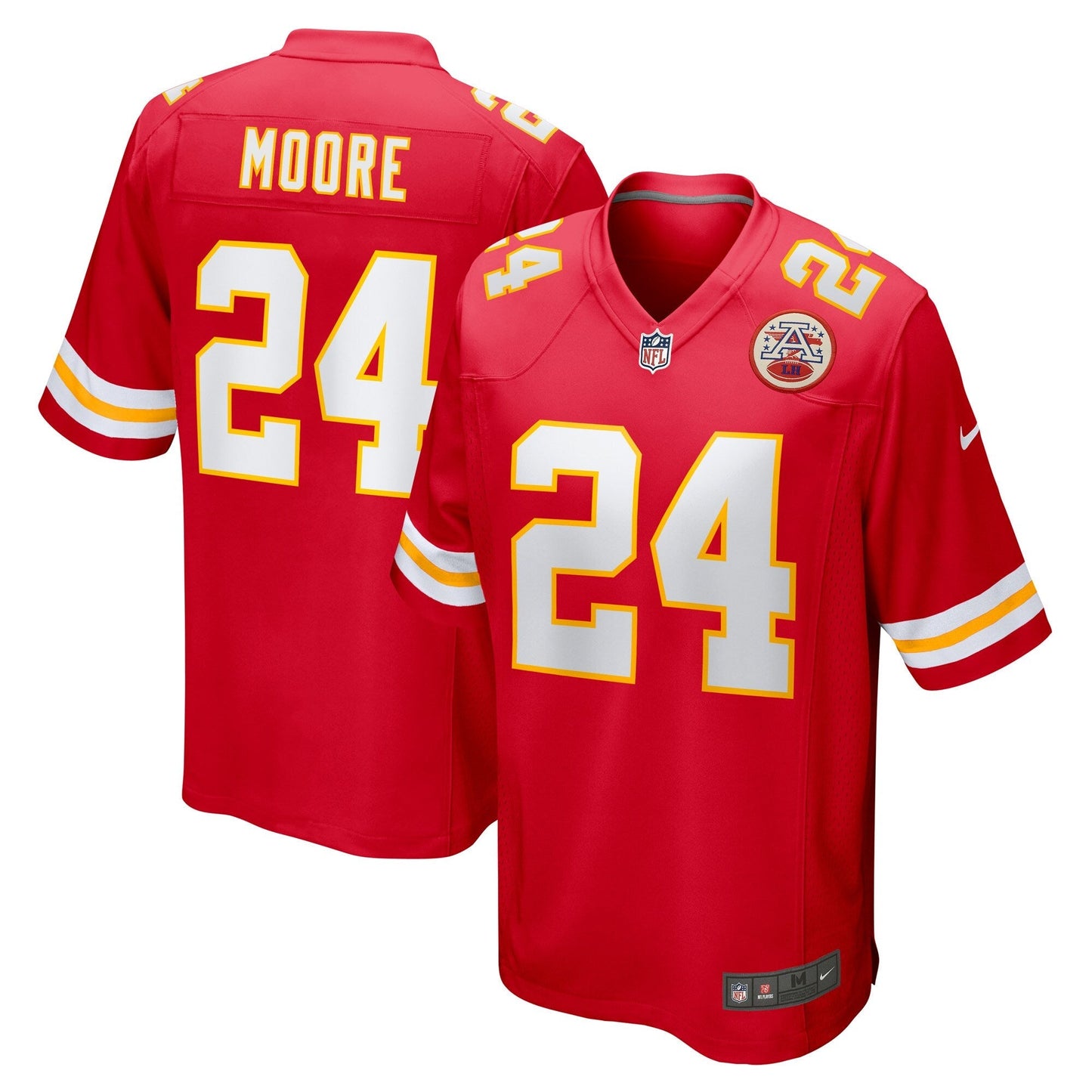 Skyy Moore Kansas City Chiefs Nike Game Jersey - Red