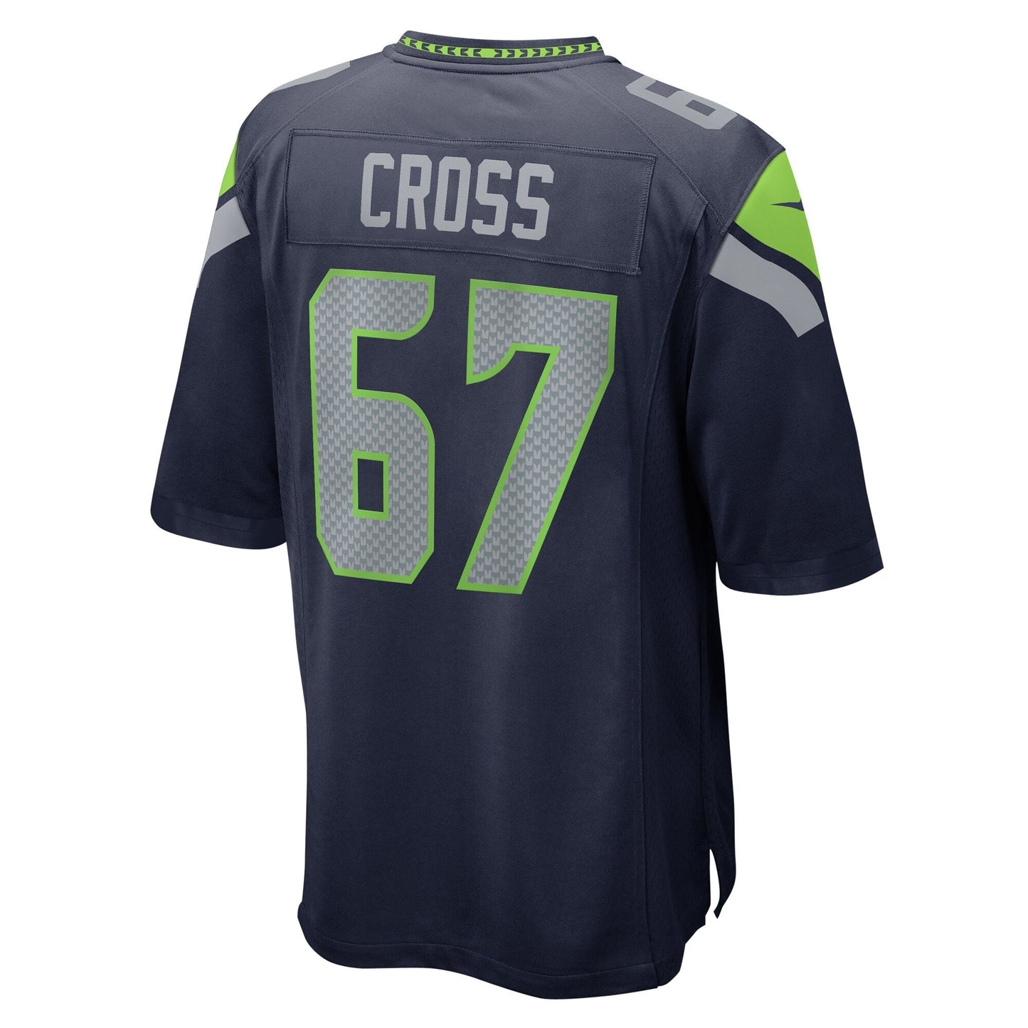 Charles Cross Seattle Seahawks Nike Game Jersey - College Navy