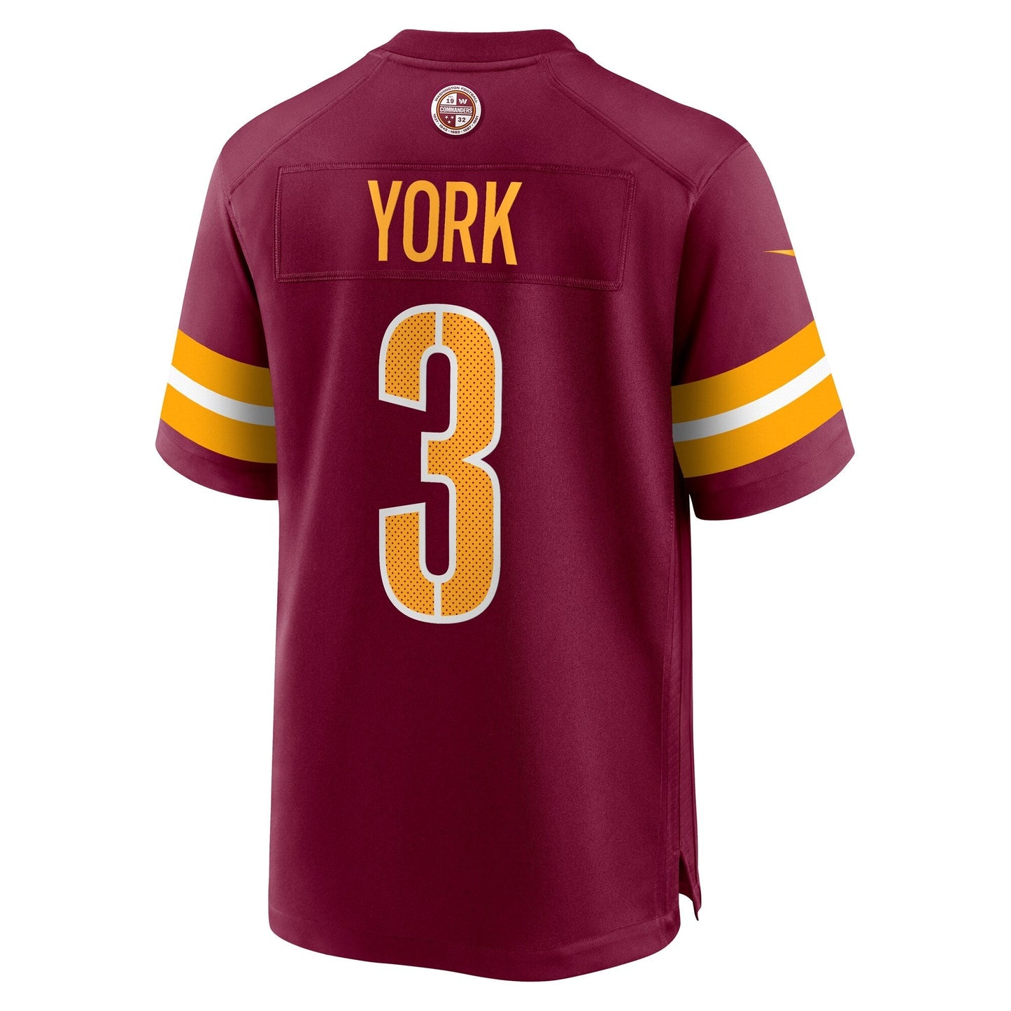 Cade York Washington Commanders Nike Game Jersey - Burgundy