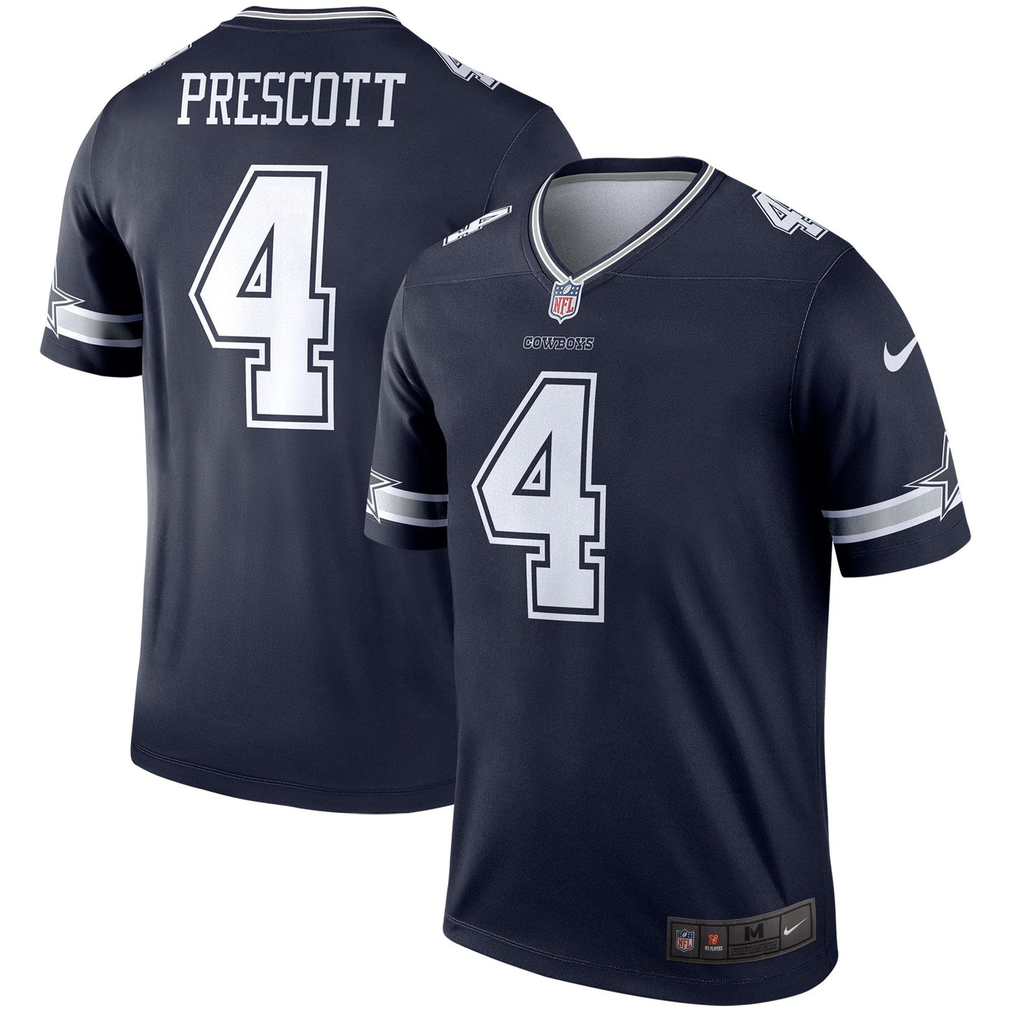 Dak Prescott Dallas Cowboys Nike Legend Jersey - Navy