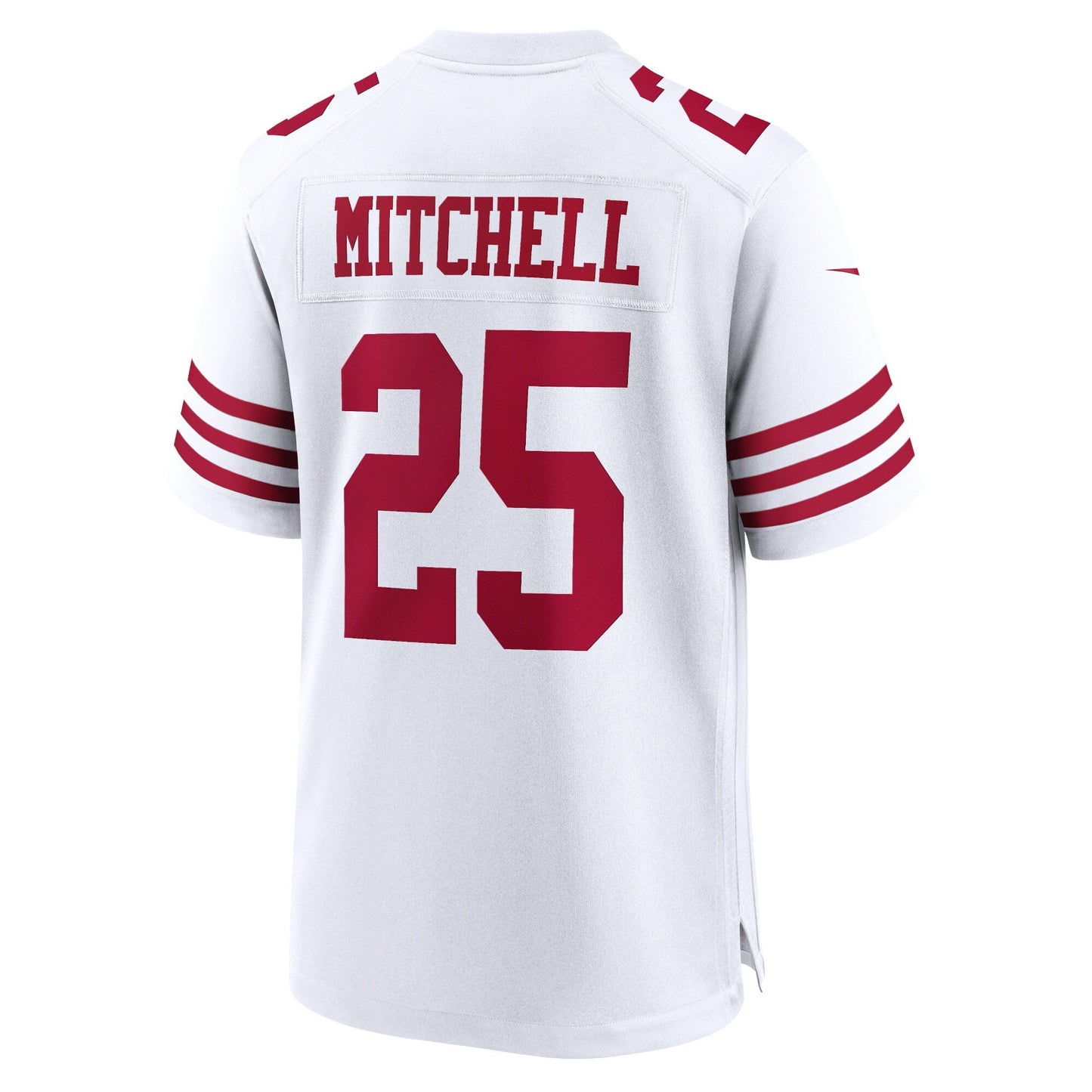 Elijah Mitchell San Francisco 49ers Nike Game Jersey - White