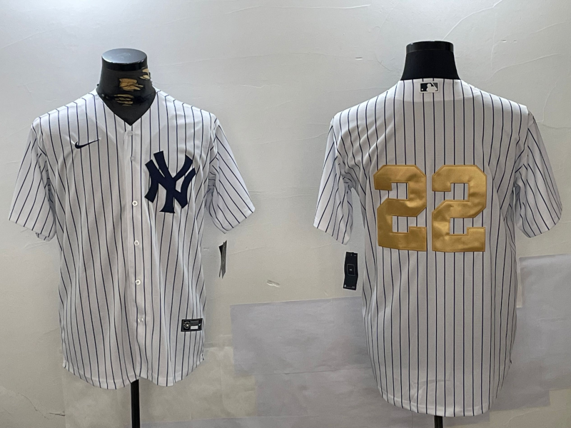 Men's New York Yankees Juan Soto #42.99 White Player Jersey