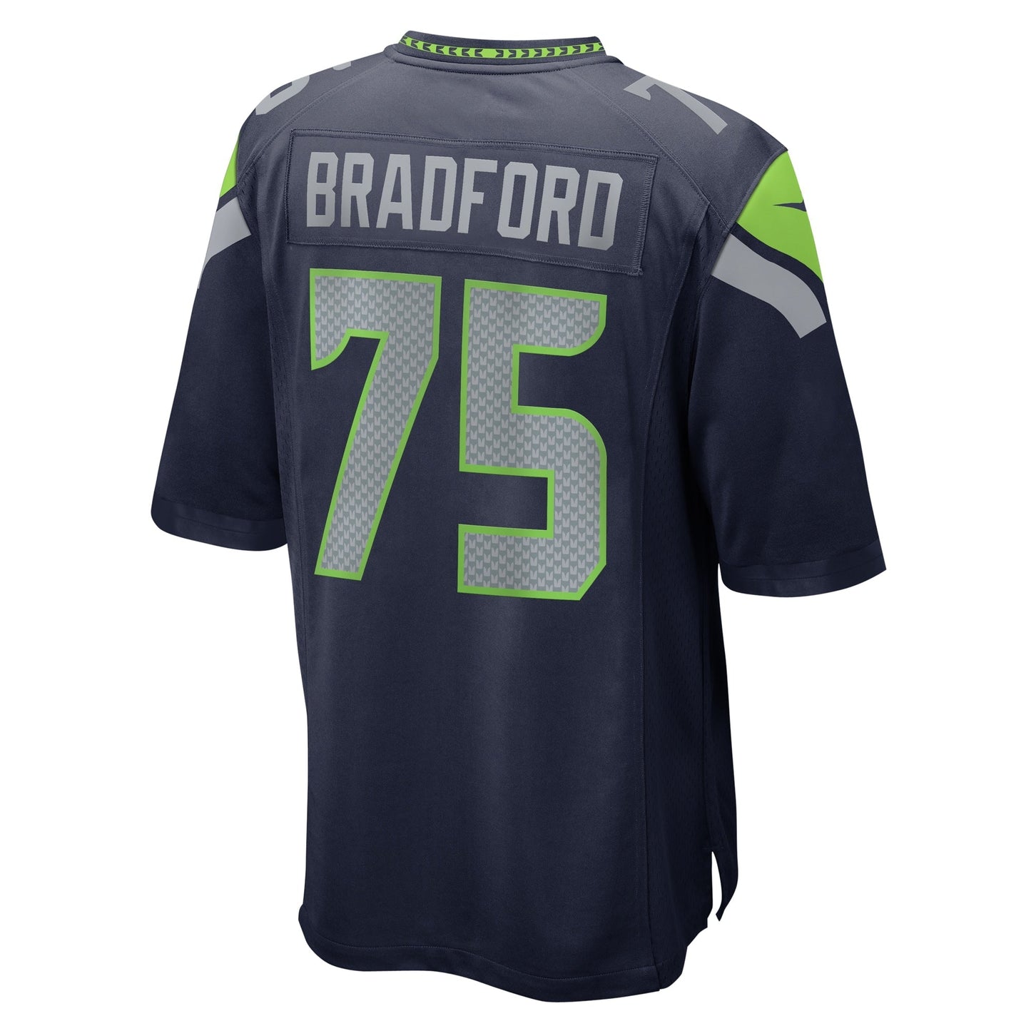 Anthony Bradford Seattle Seahawks Nike Game Jersey - College Navy