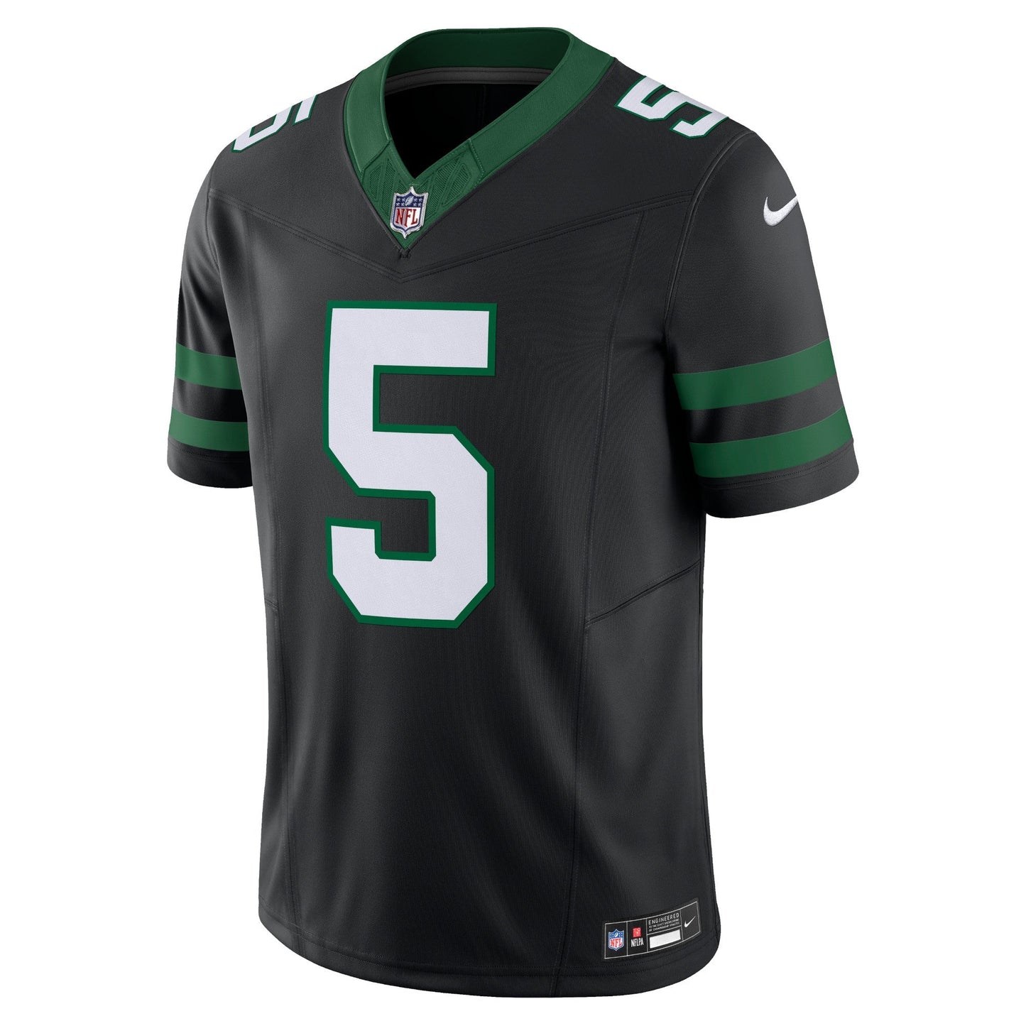 Garrett Wilson New York Jets Nike Alternate Vapor F.U.S.E. Limited Jersey - Legacy Black