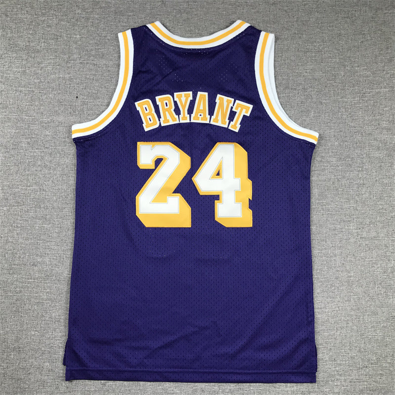 Youth Kobe Bryant Los Angeles Lakers #24 Embroidered Jersey
