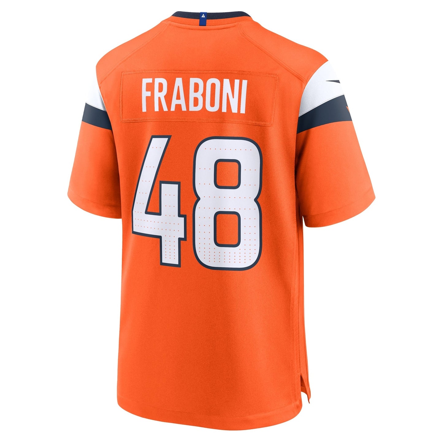 Mitchell Fraboni Denver Broncos Nike Team Game Jersey - Orange