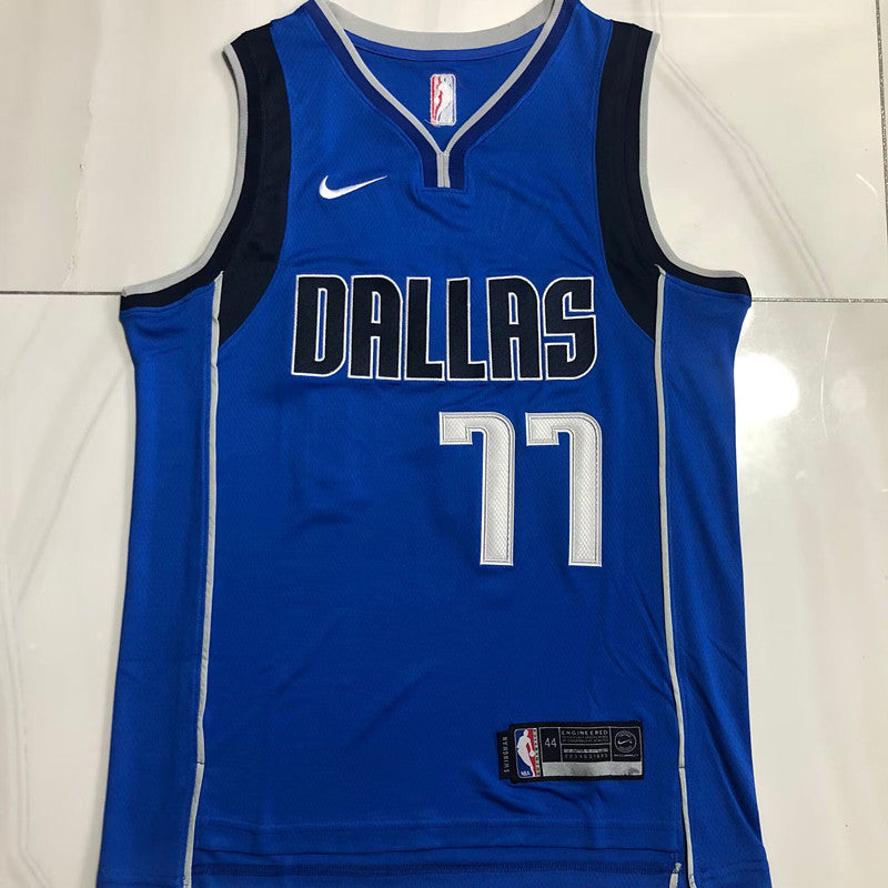 Dallas Mavericks Doncic 77 Blue MN