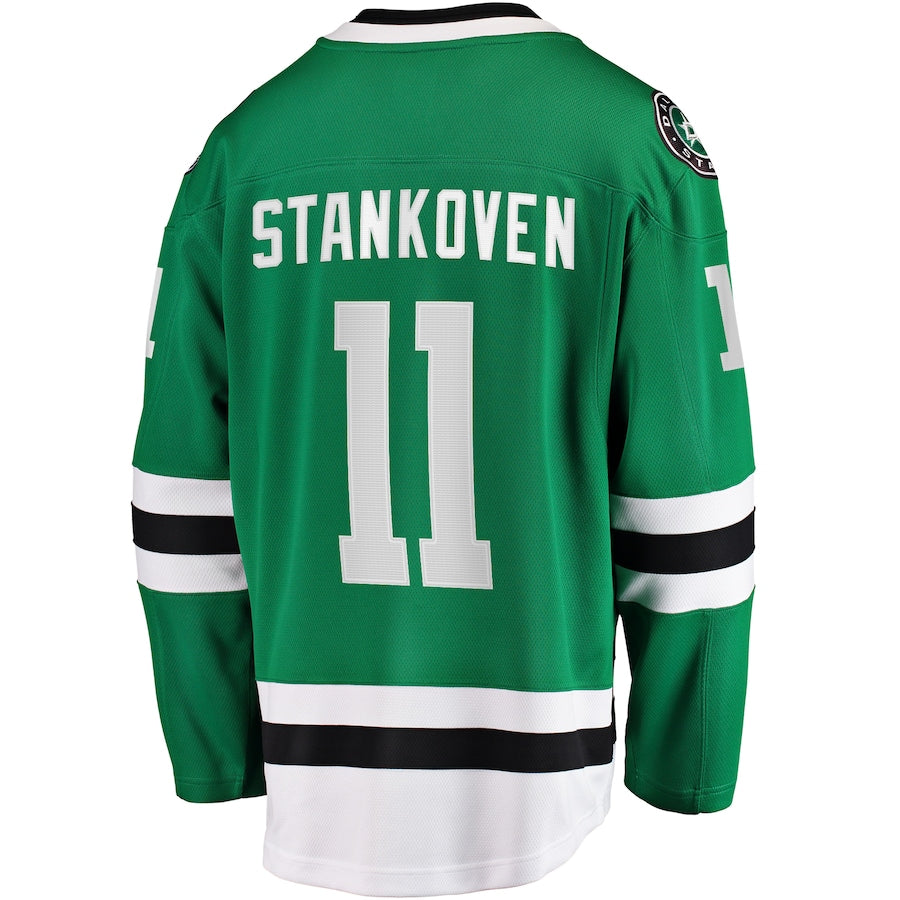 Logan Stankoven Dallas Stars Premier Breakaway Jersey - Kelly Green