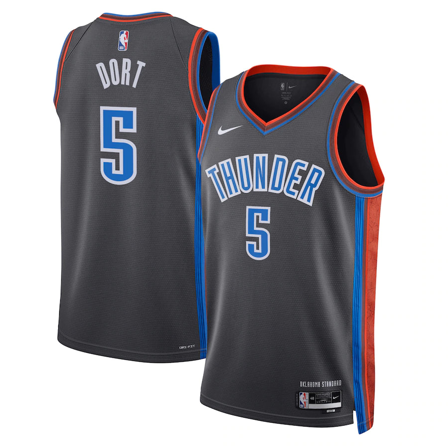 Luguentz Dort Oklahoma City Thunder Jersey