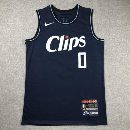 Los Angeles Clippers Russell Westbrook #0 2024 City Edition Swingman - Embroidered Jersey