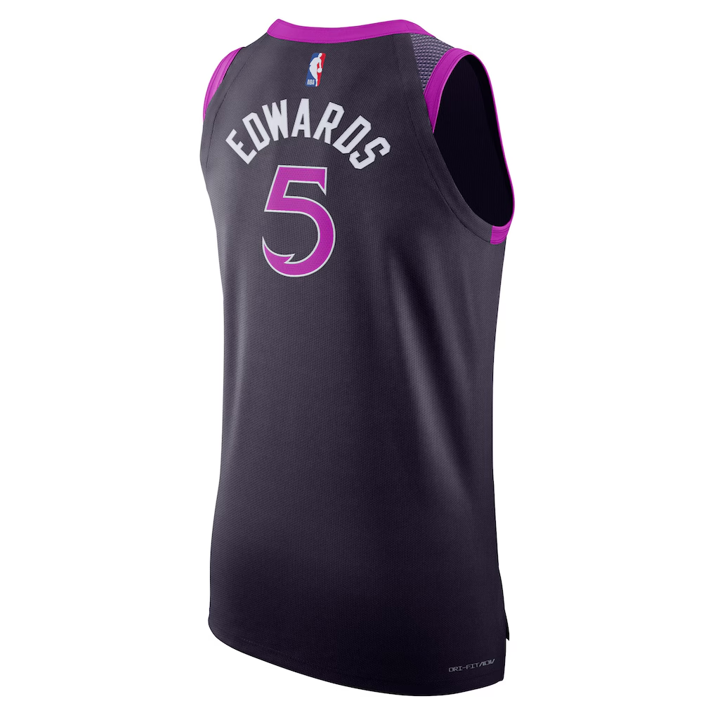 Minnesota Timberwolves Anthony Edwards Nike Purple 2025/26 Player Jersey - City Edition