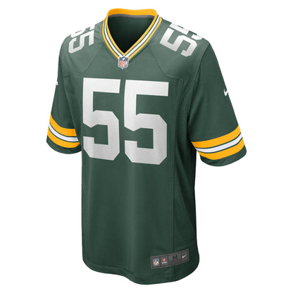 Kingsley Enagbare Green Bay Packers Nike Game   Jersey - Green