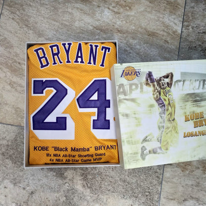 Los Angeles Lakers Kobe Bryant Yellow 24 MN
